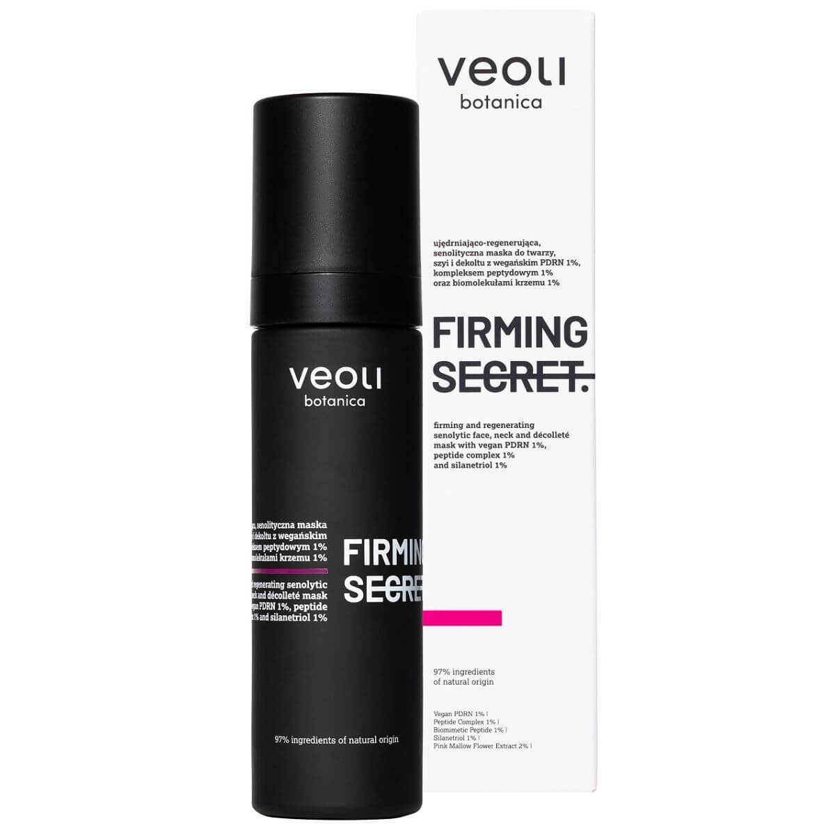 FIRMING SECRET Veoli Botanica maska ujędrniająco-regenerująca 50 ml